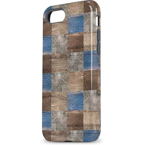Lumber Grid iPhone 7 Pro Case