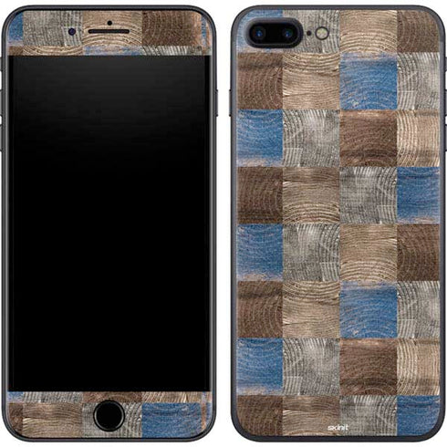 Lumber Grid iPhone 8 Plus Skin