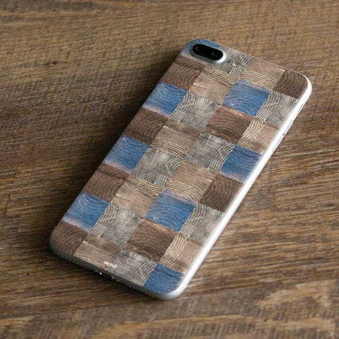 Lumber Grid iPhone 8 Plus Skin