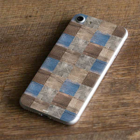 Lumber Grid iPhone 8 Skin