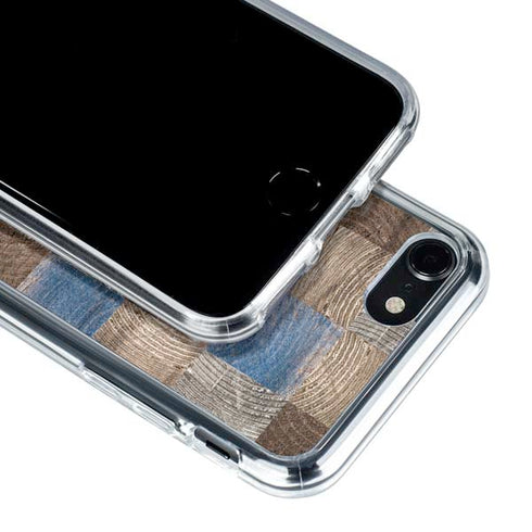 Lumber Grid iPhone SE (2nd & 3rd Gen) Clear Case