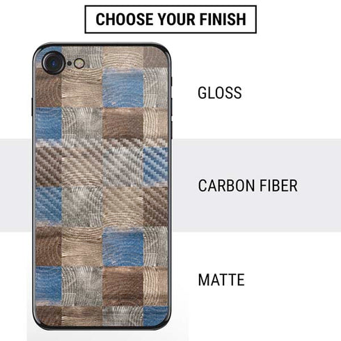 Lumber Grid iPhone SE (2nd & 3rd Gen) Skin