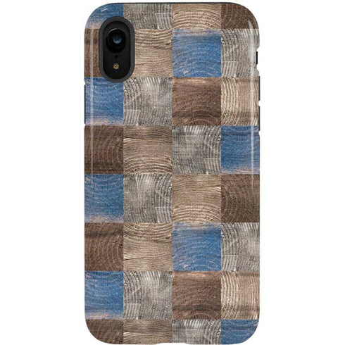 Lumber Grid iPhone XR Pro Case