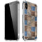 Lumber Grid iPhone XS Max Clear Case