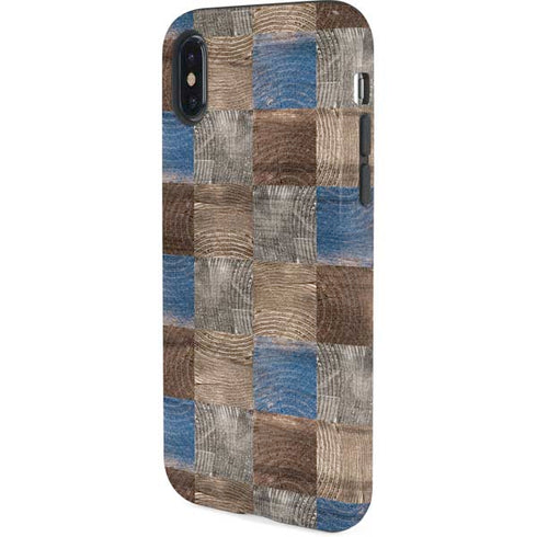 Lumber Grid iPhone XS Pro Case