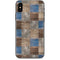Lumber Grid iPhone XS Skin