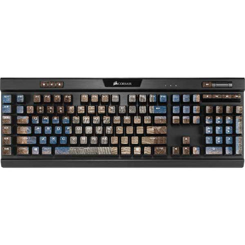 Lumber Grid K95 RGB PLATINUM Mechanical Gaming Keyboard Skin