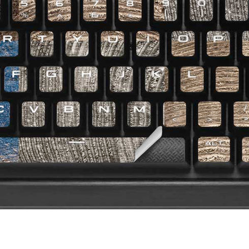 Lumber Grid K95 RGB PLATINUM Mechanical Gaming Keyboard Skin