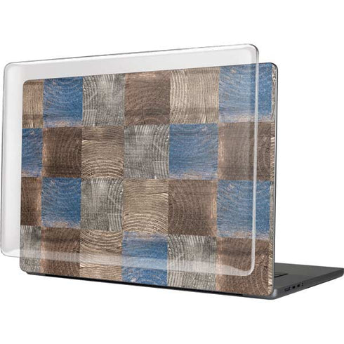 Lumber Grid MacBook Pro 16in (2021-25) Case plus Skin