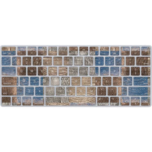 Lumber Grid Magic Keyboard Skin