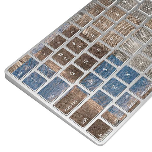 Lumber Grid Magic Keyboard Skin