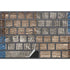 Lumber Grid Magic Keyboard with Numeric Keypad Skin