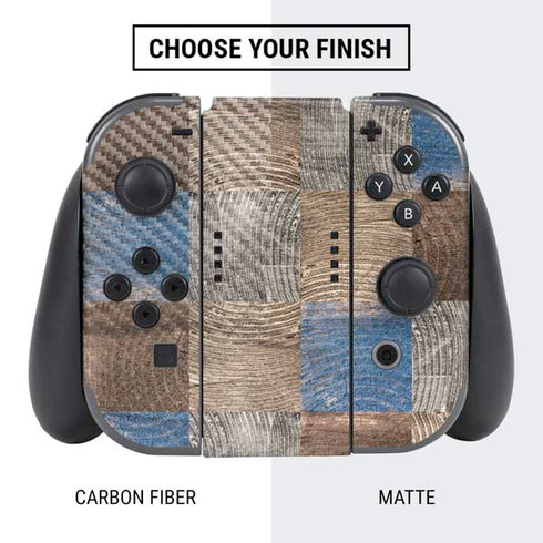 Lumber Grid Nintendo Switch Bundle Skin
