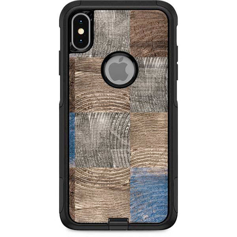 Lumber Grid Otterbox Commuter iPhone Skin