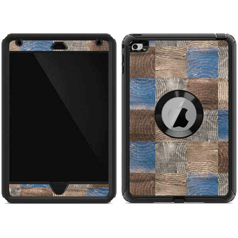 Lumber Grid Otterbox Defender iPad Skin
