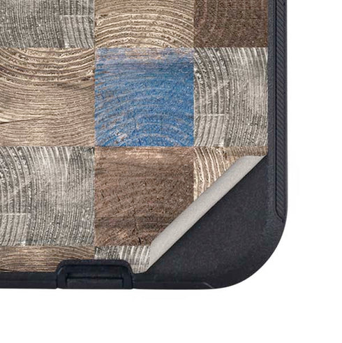 Lumber Grid Otterbox Defender iPhone Skin