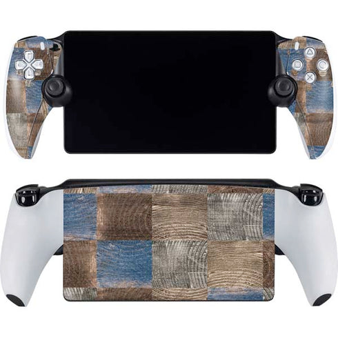 Lumber Grid PlayStation Portal Remote Player Skin