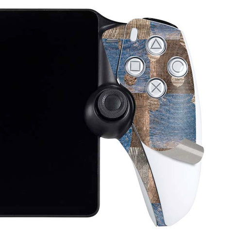 Lumber Grid PlayStation Portal Remote Player Skin