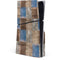 Lumber Grid PS5 Slim Disk Console Skin