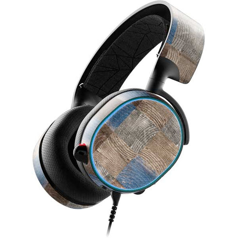 Lumber Grid SteelSeries Arctis 3 Skin
