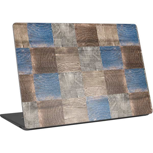 Lumber Grid Surface Laptop 4 15in Skin