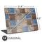 Lumber Grid Universal Laptop 14in (11.4 x 8.2in) Skin