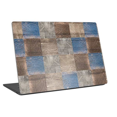 Lumber Grid Universal Laptop 15in (12.2 x 8.8in) Skin