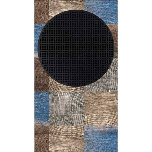 Lumber Grid Xbox Series S Console Skin