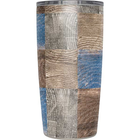 Lumber Grid Yeti 20oz Tumbler Skin
