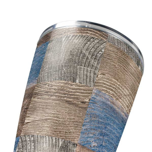 Lumber Grid Yeti 20oz Tumbler Skin
