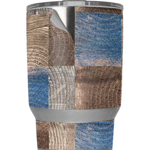 Lumber Grid Yeti 20oz Tumbler Skin