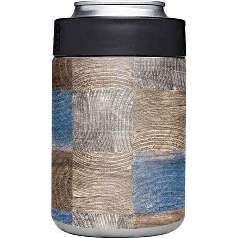 Lumber Grid Yeti Colster Can Insulator Skin
