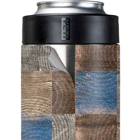 Lumber Grid Yeti Colster Can Insulator Skin