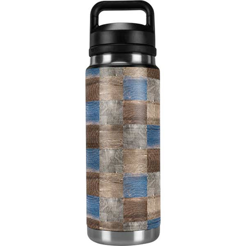 Lumber Grid YETI Rambler 26oz Bottle Skin