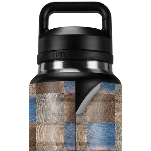Lumber Grid YETI Rambler 36oz Bottle Skin