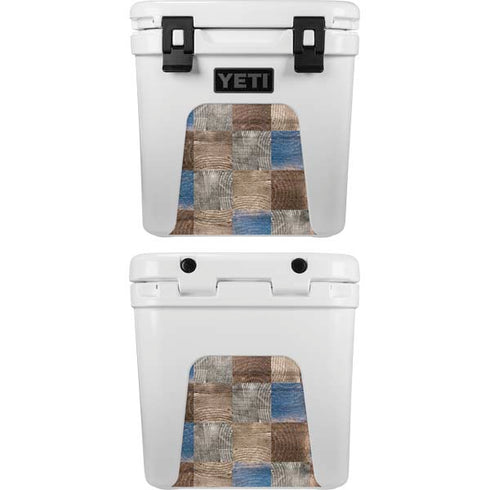 Lumber Grid YETI Roadie 24 Hard Cooler Skin