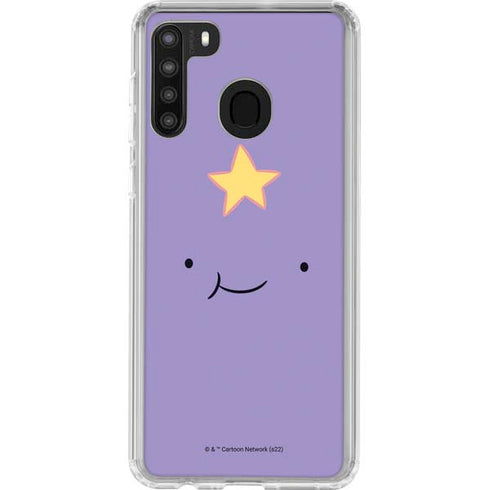 Adult Swim Adventure Time Lumpy Space Princess Galaxy A21 Clear Case