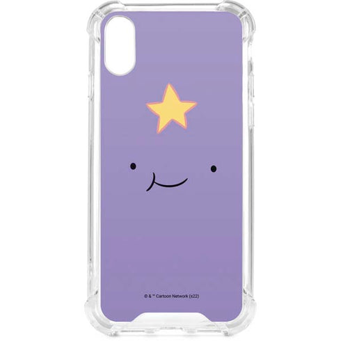 Adult Swim Adventure Time Lumpy Space Princess iPhone XS Clear Case
