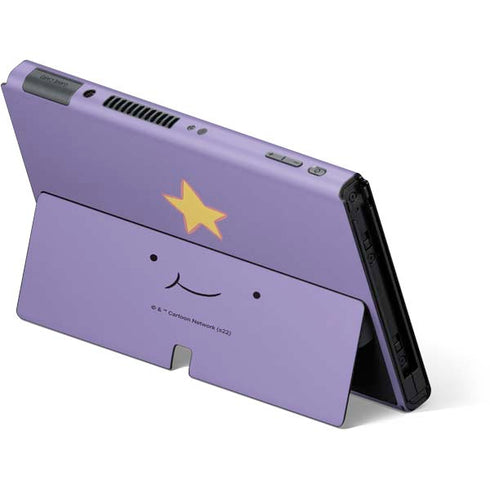 Adult Swim Adventure Time Lumpy Space Princess Nintendo Switch OLED (2021) Skin