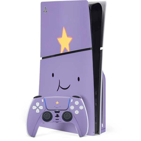 Adult Swim Adventure Time Lumpy Space Princess PS5 Slim Disk Bundle Skin