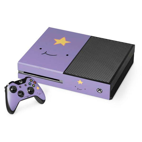 Adult Swim Adventure Time Lumpy Space Princess Xbox One Console and Controller Bundle Skin