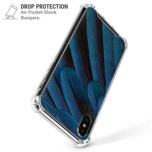 Macaw iPhone XS Max Clear Case