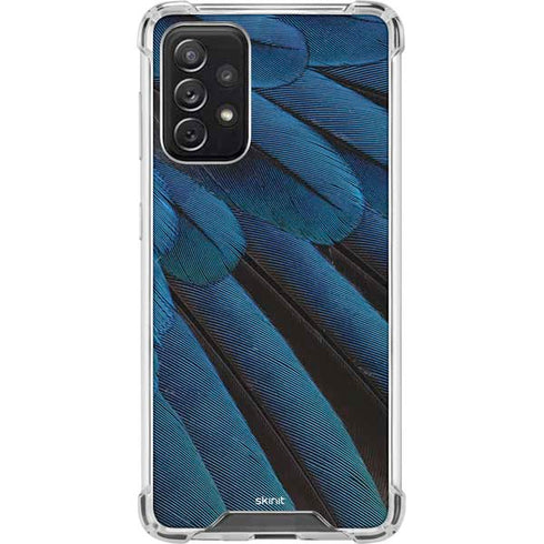 Macaw Animal Print Galaxy A72 5G Clear Case