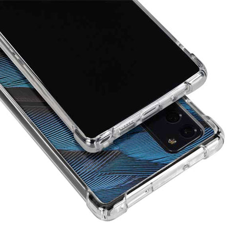 Macaw Animal Print Galaxy Note20 5G Clear Case