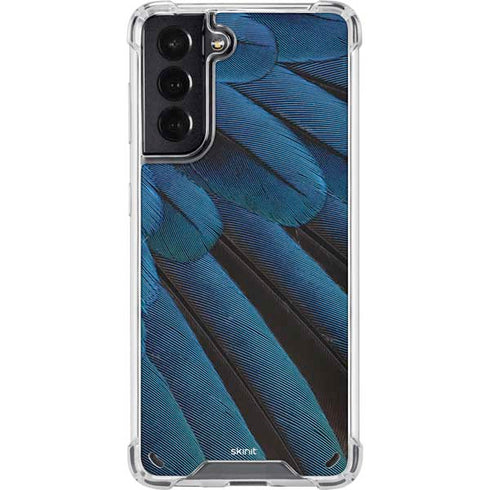 Macaw Animal Print Galaxy S21 5G Clear Case