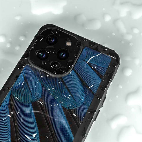 Macaw Animal Print iPhone 14 Pro Max Waterproof Case