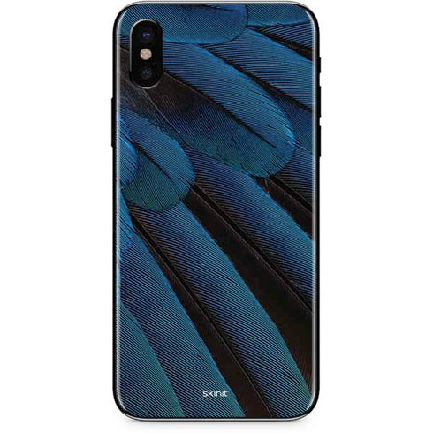 Macaw Animal Print iPhone XS Skin
