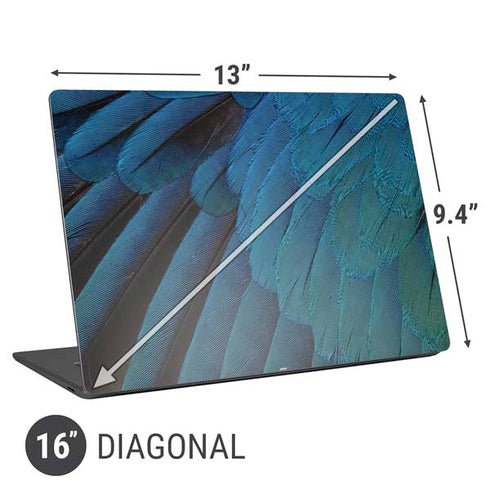 Macaw Animal Print Universal Laptop 16in (13 x 9.4in) Skin