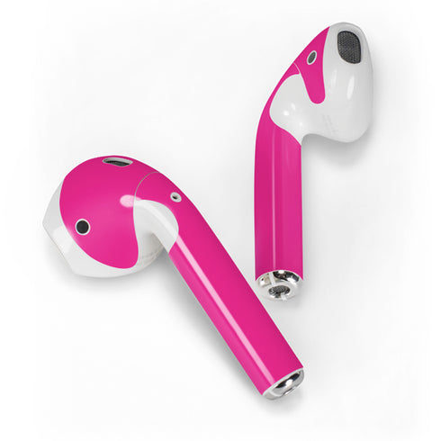 Magenta Solid Apple AirPods 2 Skin