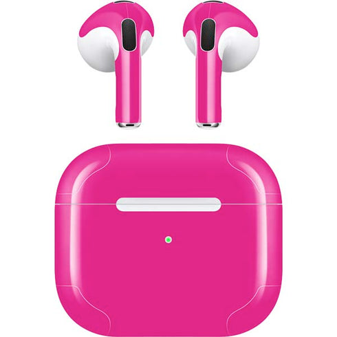 Magenta Solid Apple AirPods (3rd Gen 2021) Skin